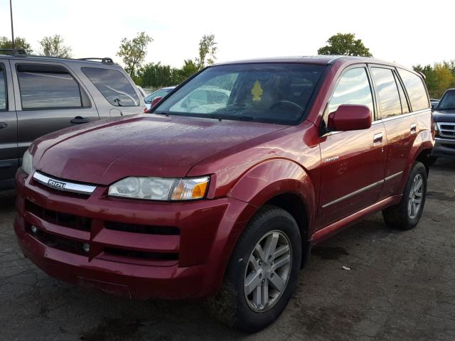 4S2DF58Y944600798 - 2004 ISUZU AXIOM XS Qırmızı foto 2