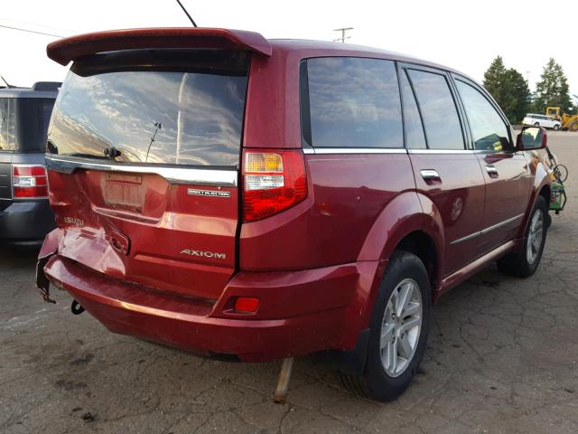 4S2DF58Y944600798 - 2004 ISUZU AXIOM XS Qırmızı foto 4