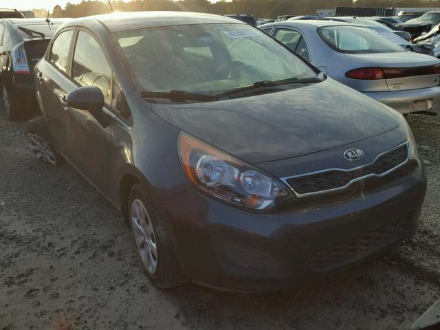 KNADN5A39D6139195 - 2013 KIA RIO GRAY photo 1