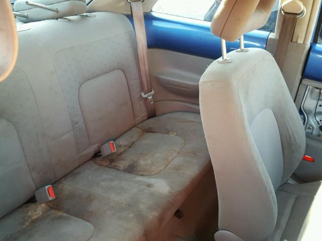 3VWCC21C1XM413137 - 1999 VOLKSWAGEN NEW BEETLE 蓝色 照片 6