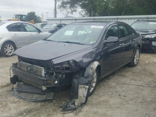 1G1ZE5E70AF284989 - 2010 CHEVROLET MALIBU LTZ 灰色 照片 2