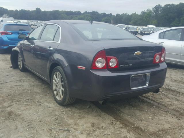 1G1ZE5E70AF284989 - 2010 CHEVROLET MALIBU LTZ GRAY photo 3