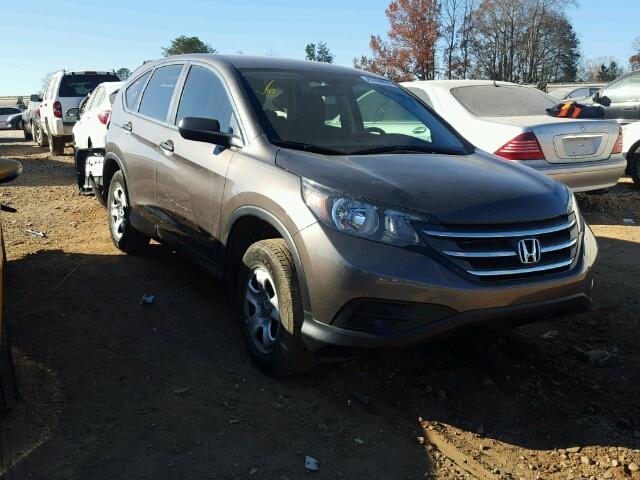 2HKRM3H34EH538786 - 2014 HONDA CR-V LX GRAY photo 1