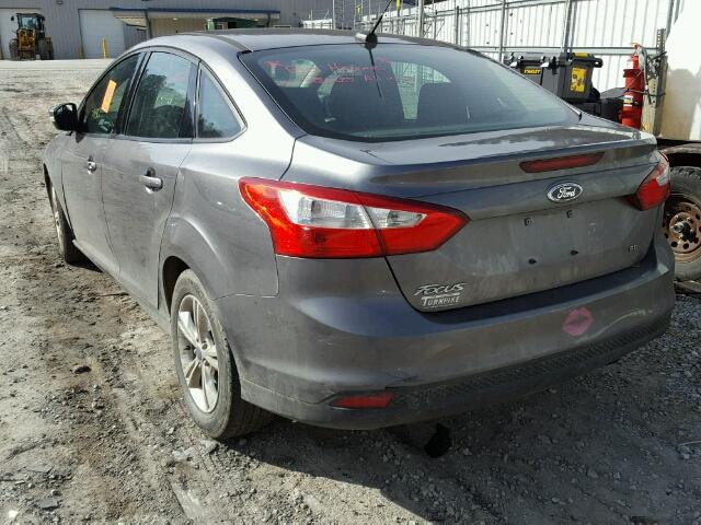 1FADP3F22DL371047 - 2013 FORD FOCUS SE CHARCOAL photo 3
