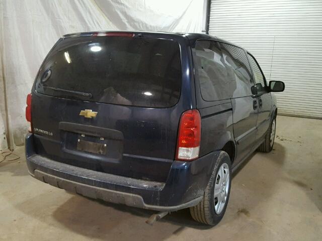 1GNDU23147D164285 - 2007 CHEVROLET UPLANDER L 蓝色 照片 4