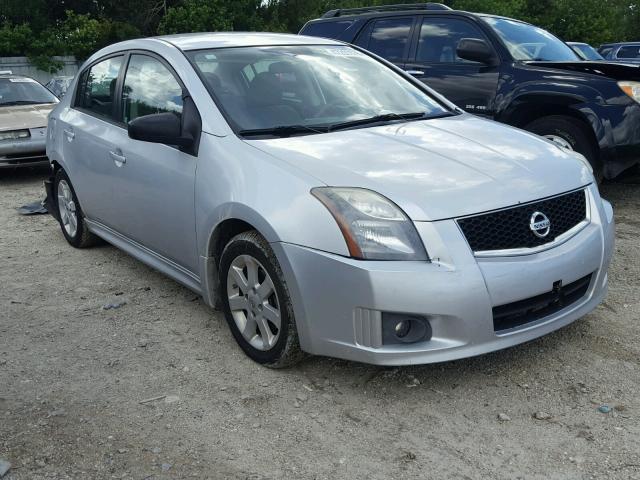 3N1AB6AP7CL777735 - 2012 NISSAN SENTRA 2.0 SILVER photo 1