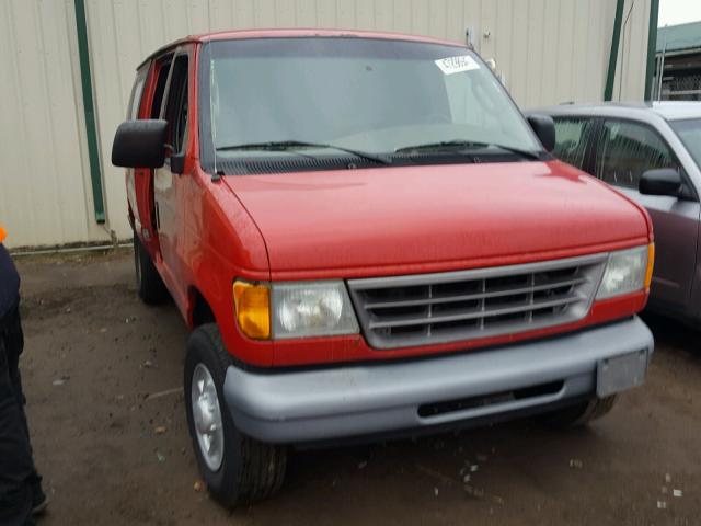 1FTNE24W44HB06654 - 2004 FORD ECONOLINE RED photo 1