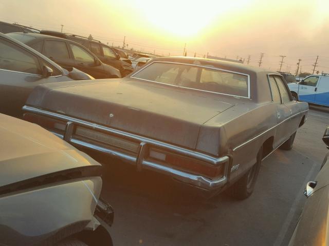 1Z445582200 - 1971 MERCURY MARQUIS BLUE photo 4