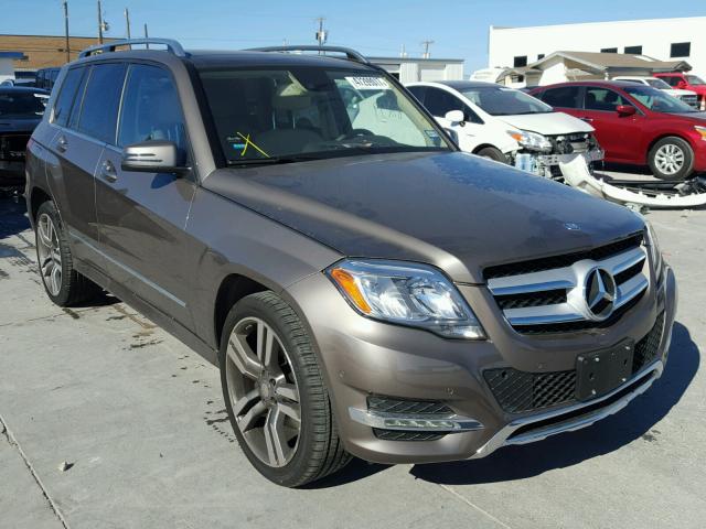 WDCGG5HB9FG424719 - 2015 MERCEDES-BENZ GLK 350 BROWN photo 1