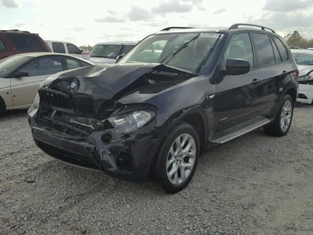 5UXZV4C59CL765233 - 2012 BMW X5 XDRIVE3 BLACK photo 2