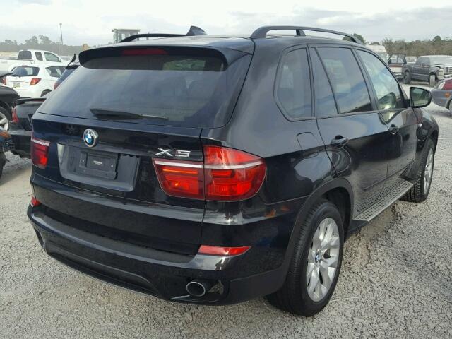 5UXZV4C59CL765233 - 2012 BMW X5 XDRIVE3 BLACK photo 4