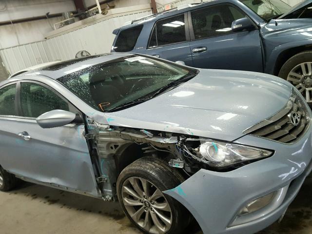 5NPEC4AB5CH407419 - 2012 HYUNDAI SONATA SE 蓝色 照片 9