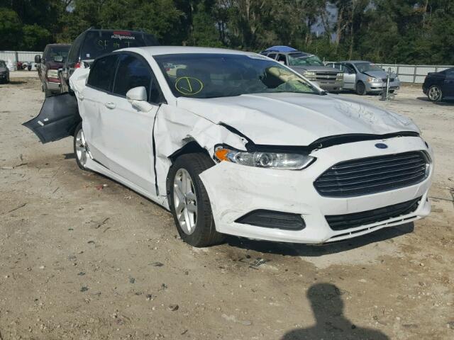 3FA6P0H76GR387418 - 2016 FORD FUSION SE WHITE photo 1