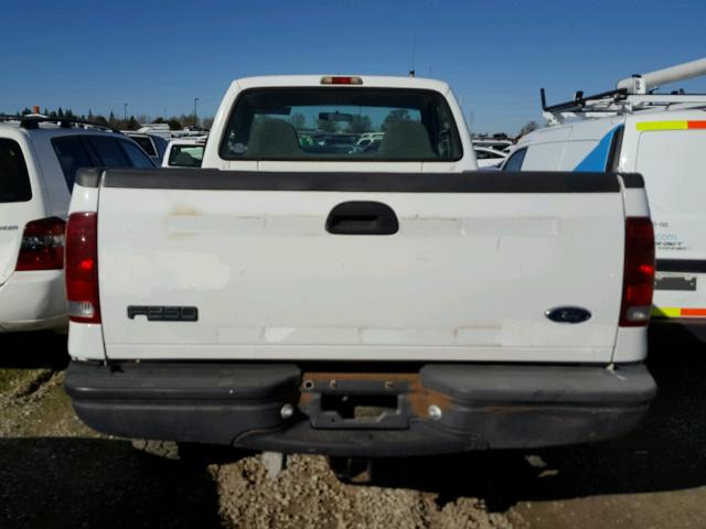 1FTNF21L4XEB05842 - 1999 FORD F250 SUPER WHITE photo 6