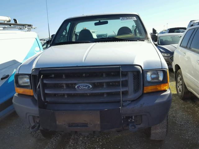 1FTNF21L4XEB05842 - 1999 FORD F250 SUPER WHITE photo 9