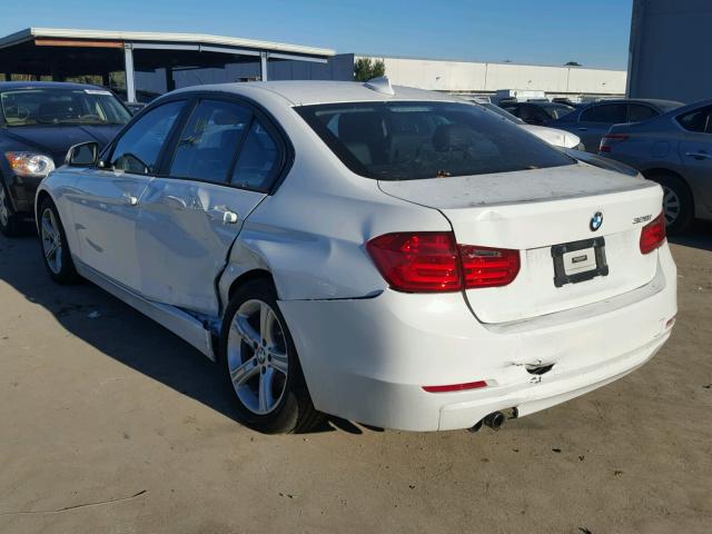 WBA3C1C55DF443312 - 2013 BMW 328 I SULE WHITE photo 3