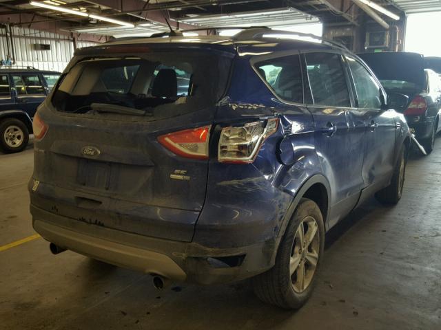 1FMCU9GX0DUA30764 - 2013 FORD ESCAPE SE BLUE photo 4