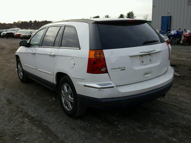 2C4GM68435R256434 - 2005 CHRYSLER PACIFICA T WHITE photo 3