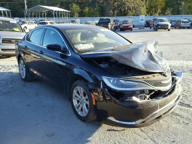 1C3CCCAB3FN553957 - 2015 CHRYSLER 200 LIMITE BLACK photo 1