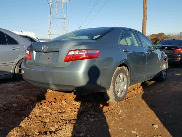 4T1BE46K97U568434 - 2007 TOYOTA CAMRY NEW GREEN photo 4