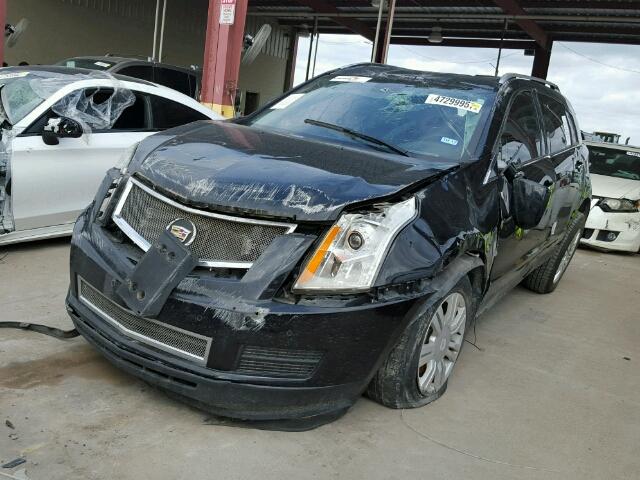 3GYFNAE38CS640565 - 2012 CADILLAC SRX LUXURY BLACK photo 2