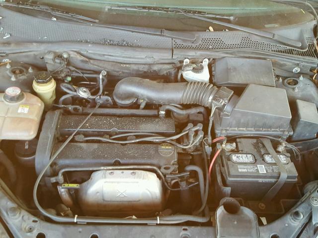 3FAFP31341R232477 - 2001 FORD FOCUS ZX3 BLACK photo 7