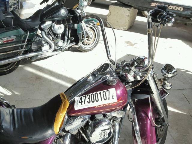 1HD1FDL1XWY630826 - 1998 HARLEY-DAVIDSON FLHR PURPLE photo 5