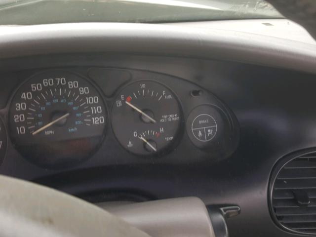 2G4WF551521198276 - 2002 BUICK REGAL GS BLACK photo 8