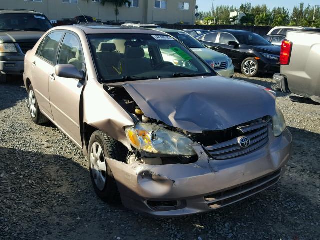 1NXBR32EX3Z046744 - 2003 TOYOTA COROLLA LE 米色 照片 1