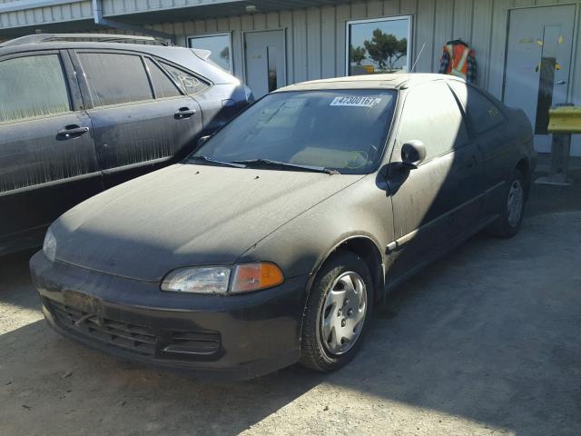 2HGEJ1225SH508746 - 1995 HONDA CIVIC EX BLACK photo 2