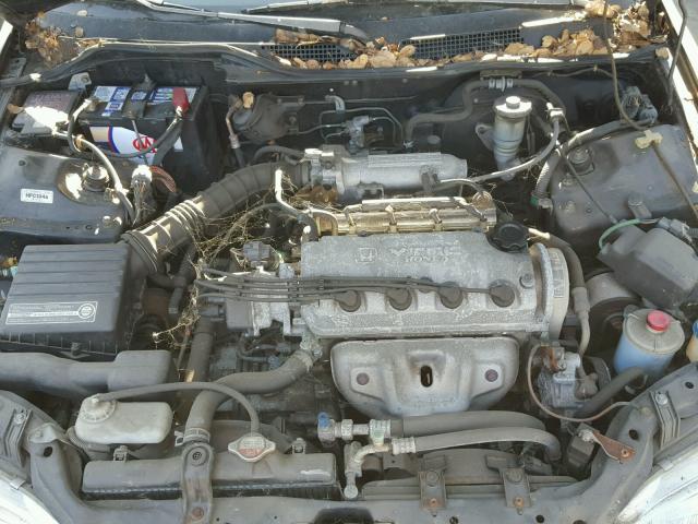 2HGEJ1225SH508746 - 1995 HONDA CIVIC EX BLACK photo 7