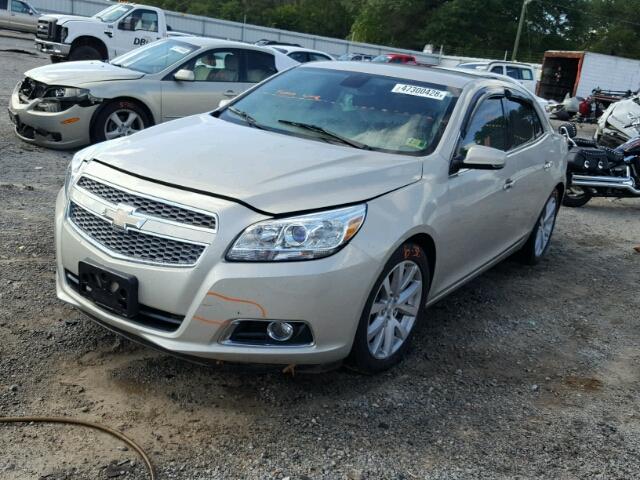 1G11H5SA7DF306723 - 2013 CHEVROLET MALIBU LTZ 棕色 照片 2