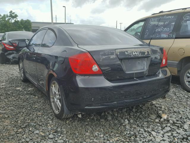JTKDE177X60067458 - 2006 TOYOTA SCION TC 黑色 照片 3