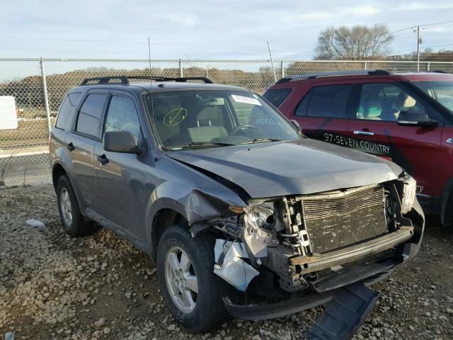 1FMCU0DGXAKC46256 - 2010 FORD ESCAPE XLT GRAY photo 1