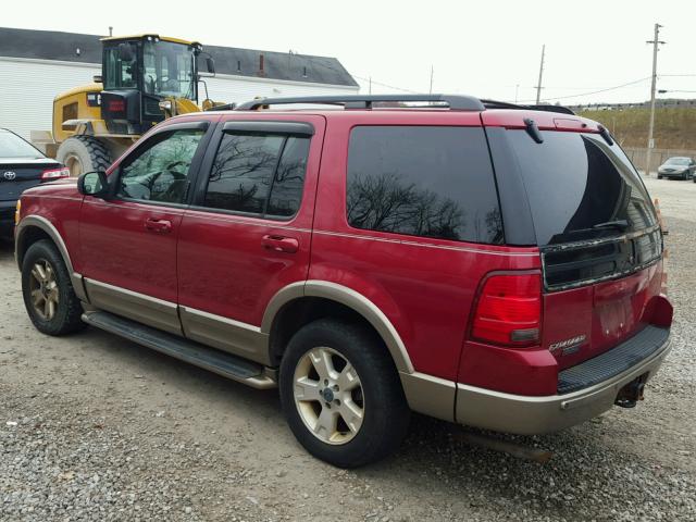 1FMZU74E63ZA15799 - 2003 FORD EXPLORER E RED photo 3