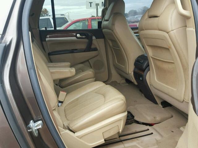 5GALRCED1AJ108415 - 2010 BUICK ENCLAVE CX GOLD photo 6