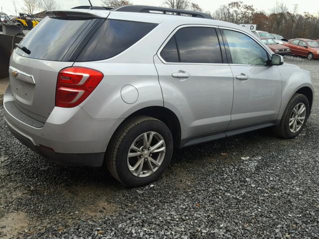 2GNFLFEK7H6331246 - 2017 CHEVROLET EQUINOX LT SILVER photo 4