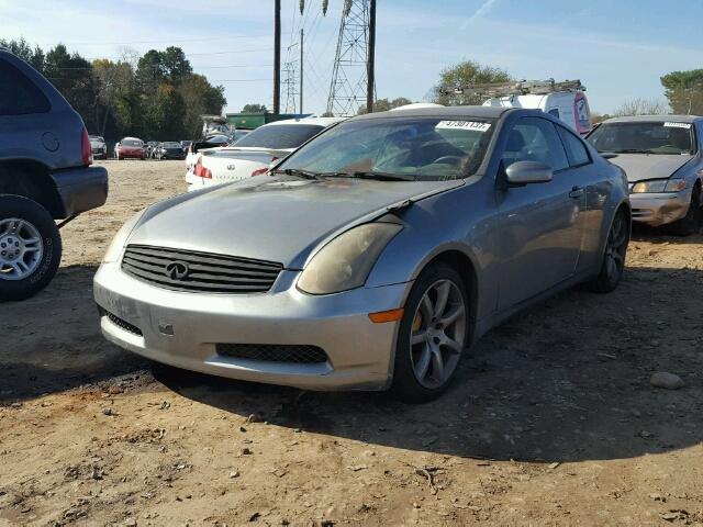 JNKCV54E43M217547 - 2003 INFINITI G35 SILVER photo 2