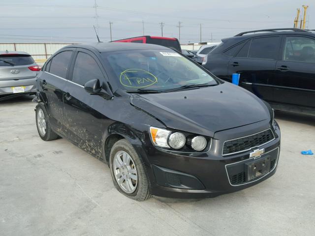 1G1JC5SH2D4230030 - 2013 CHEVROLET SONIC LT BLACK photo 1