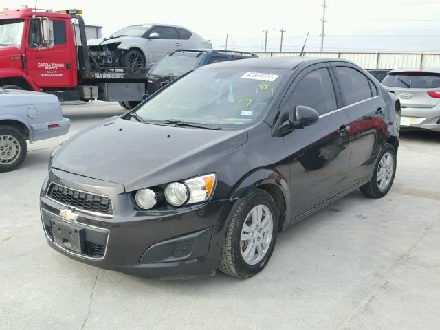 1G1JC5SH2D4230030 - 2013 CHEVROLET SONIC LT 黑色 照片 2