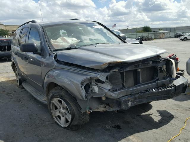 1D4HB58D75F510273 - 2005 DODGE DURANGO LI GRAY photo 1