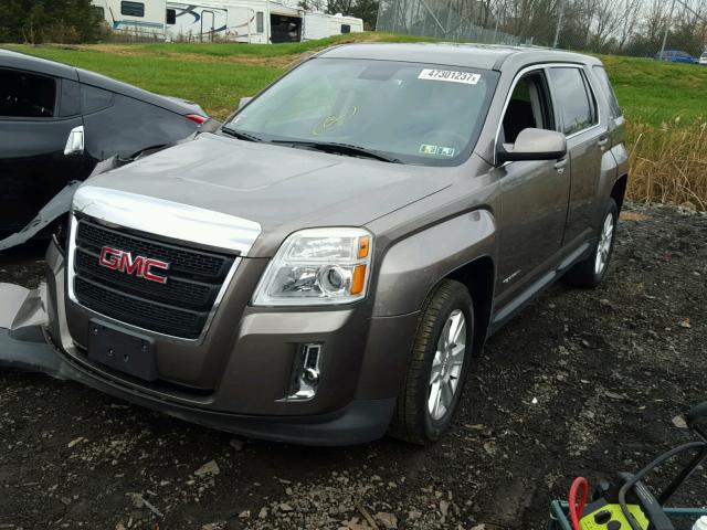 2GKALMEK8C6279615 - 2012 GMC TERRAIN SL GRAY photo 2