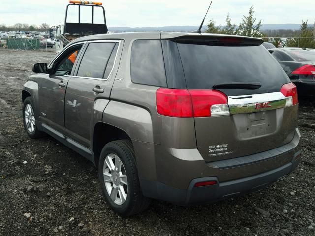 2GKALMEK8C6279615 - 2012 GMC TERRAIN SL GRAY photo 3