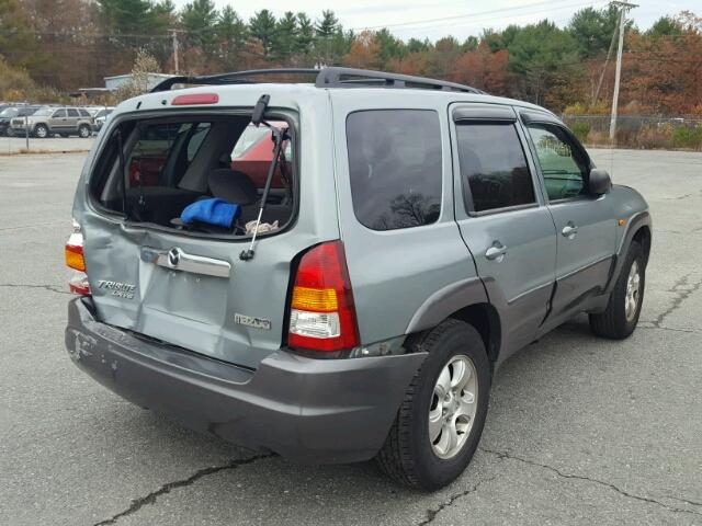 4F2YZ94183KM07797 - 2003 MAZDA TRIBUTE LX GREEN photo 4