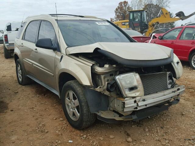 2CNDL63F456111091 - 2005 CHEVROLET EQUINOX LT GOLD photo 1