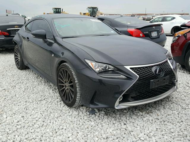 JTHHE5BCXG5012905 - 2016 LEXUS RC 350 BLACK photo 1