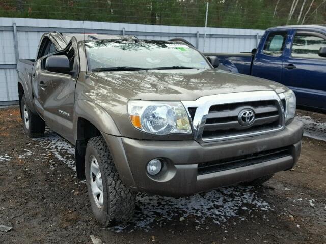 5TELU4EN3AZ690762 - 2010 TOYOTA TACOMA DOU BROWN photo 1