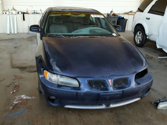 1G2WR52102F131369 - 2002 PONTIAC GRAND PRIX BLUE photo 9