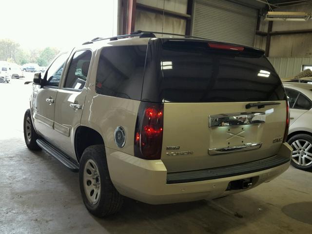 1GKFC13017R301857 - 2007 GMC YUKON TAN photo 3