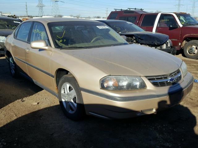 2G1WF55K7Y9276783 - 2000 CHEVROLET IMPALA TAN photo 1